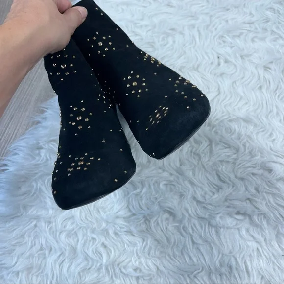 & Other Stories Dome studded suede ankle boots - Picture 6 of 9